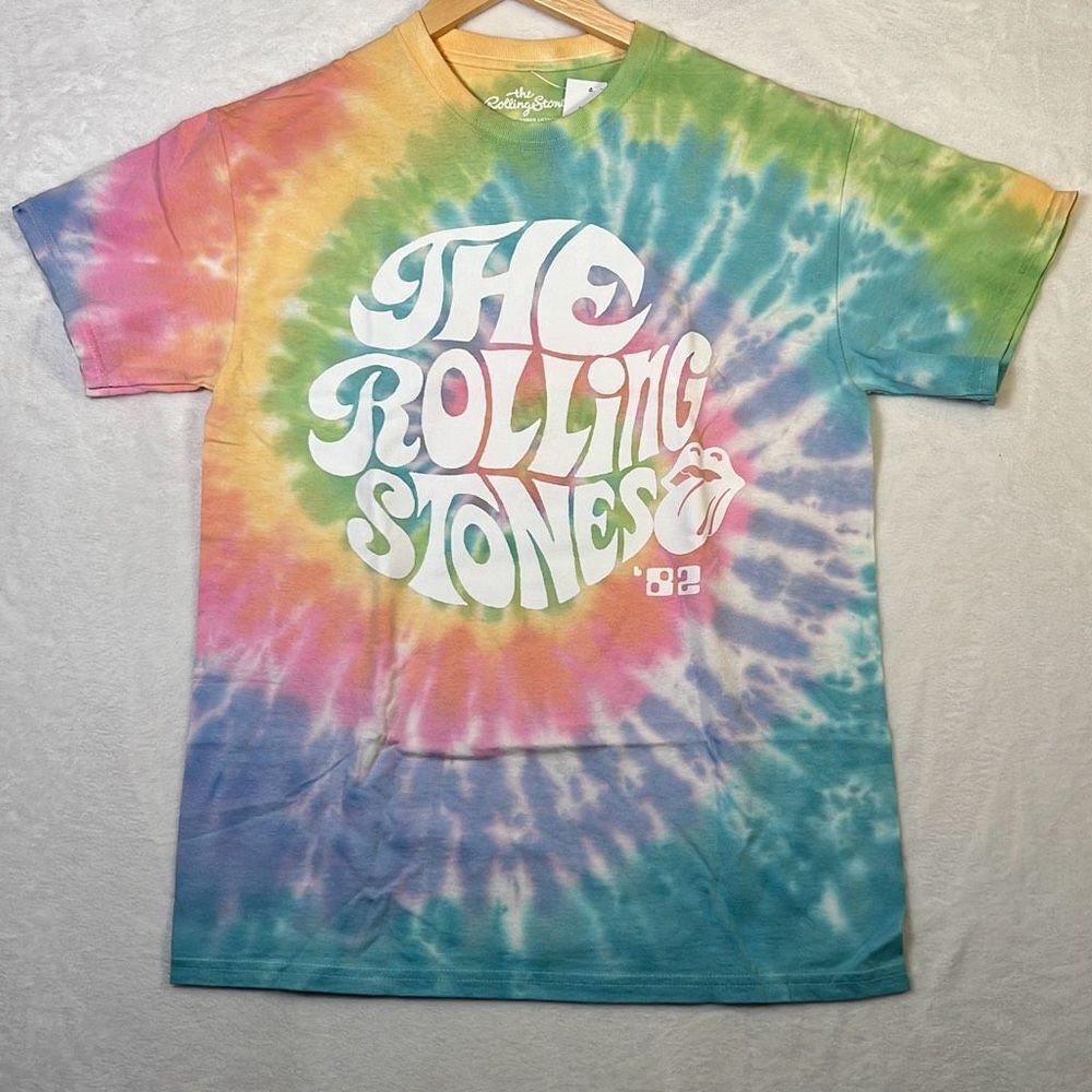 The Rolling Stones Tie-Dye Short Sleeve Tee